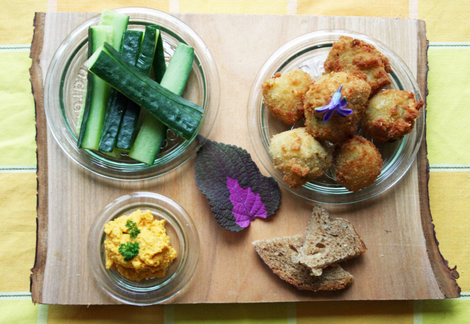 Ostehaps med jalapenos vegetar for alle